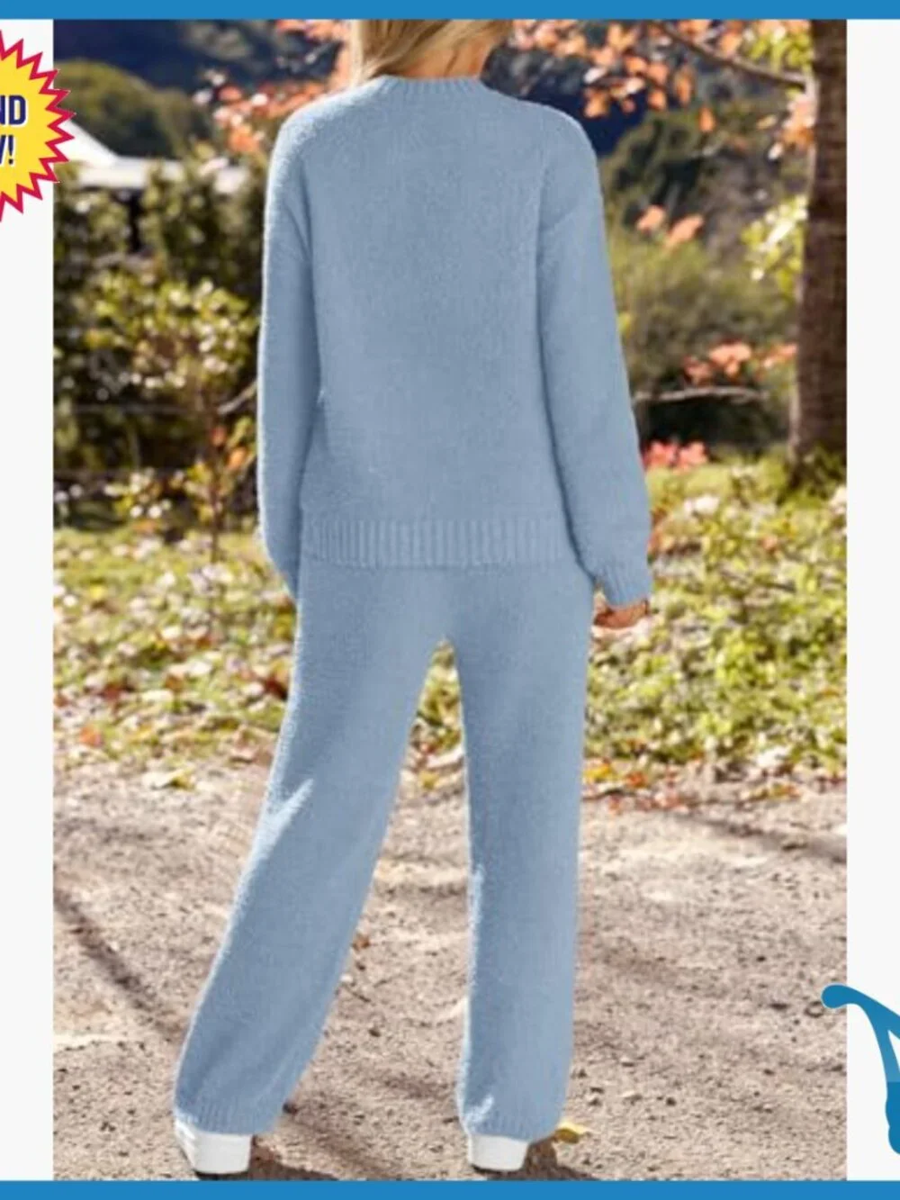 Women's Fuzzy Fleece Pajama Set Long Sleeve Cozy Winter Lounge Outfit